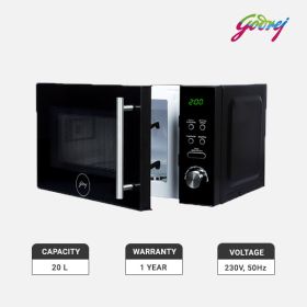 Godrej Microwave Grill Oven 20L GMX 20 GA9 PLM