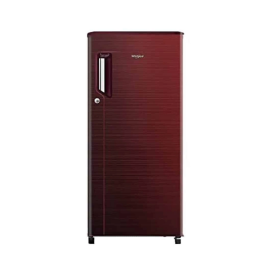 Whirlpool 185L Single Door Refrigerator 71603 - 200 Impc Roy 2S Wine Chromium Steel