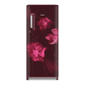 Whirlpool 190L Single Door Refrigerator 71624 - 205 Impc Roy 3S Wine Magnolia